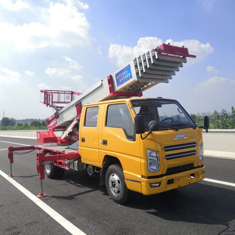 青岛崂山出租云梯车电话 水泥上楼