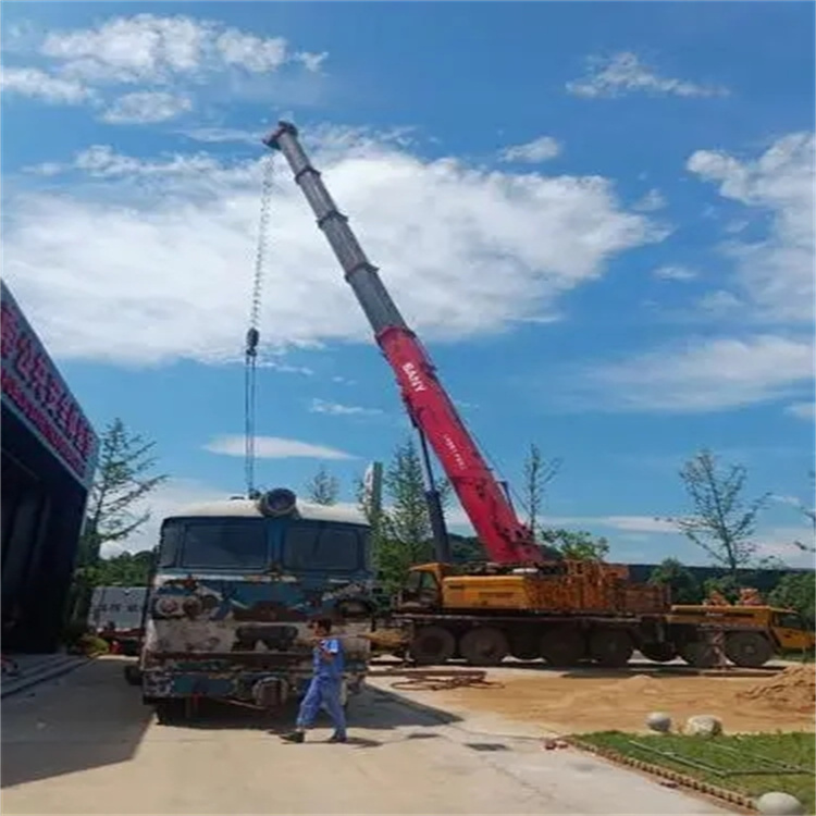 青岛崂山吊车出租｜16吨汽车吊｜工地吊装/设备吊运｜灵活调度_专业团队